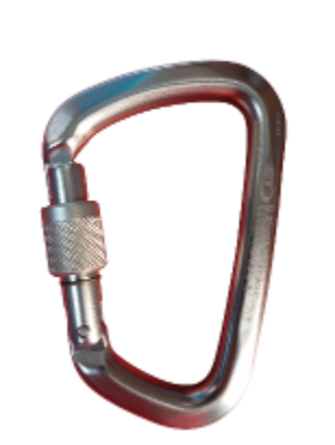 LARGE – Alloy Screw Gate Carabiner