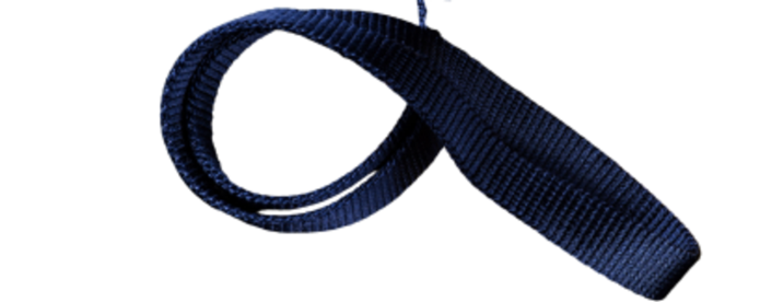 80cm – 19.0mm Blue Webbing Loops