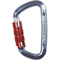 D-SHAPE - Alloy Triple Action Twist Lock Carabiner