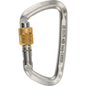 D-SHAPE - Steel Screw Gate Carabiner