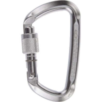 D-SHAPE – Alloy Screw Gate Carabiner