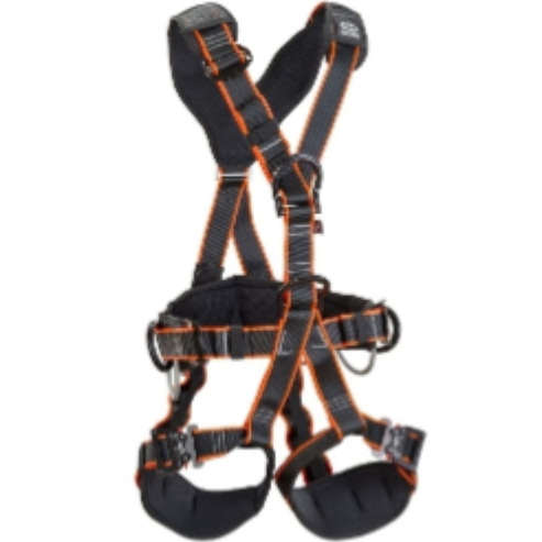 M-L Pyl Tec 2 Quick Release Full Body Harness w/ chest ascender kit