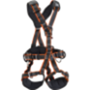 M-L Pyl Tec 2 Full Body Harness w/ chest ascender kit